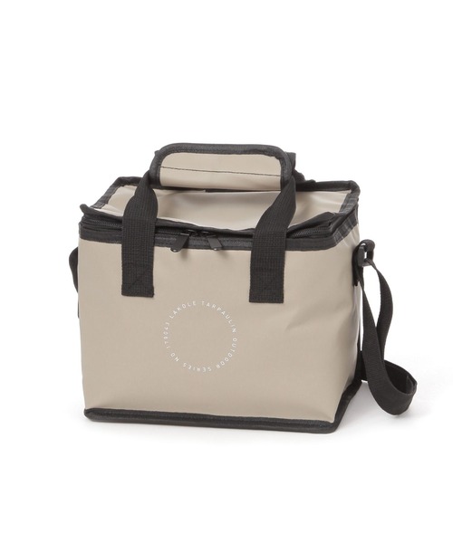 LAKOLE（ラコレ）の「ターポリン保冷バッグ(S) / 327861（アウトドアグッズ・レディース・ネイビー/ブラック/ベージュ・FREE）」の8枚目の写真