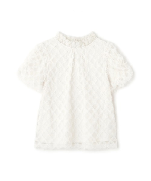 JILL by JILL STUART（ジルバイジルスチュアート）の「◇バルーン袖レースブラウス（シャツ/ブラウス・レディース・ブラック/ホワイト/ホワイト系その他・FREE）」の11枚目の写真