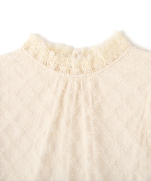 JILL by JILL STUART（ジルバイジルスチュアート）の「◇バルーン袖レースブラウス（シャツ/ブラウス・レディース・ブラック/ホワイト/ホワイト系その他・FREE）」の17枚目の写真