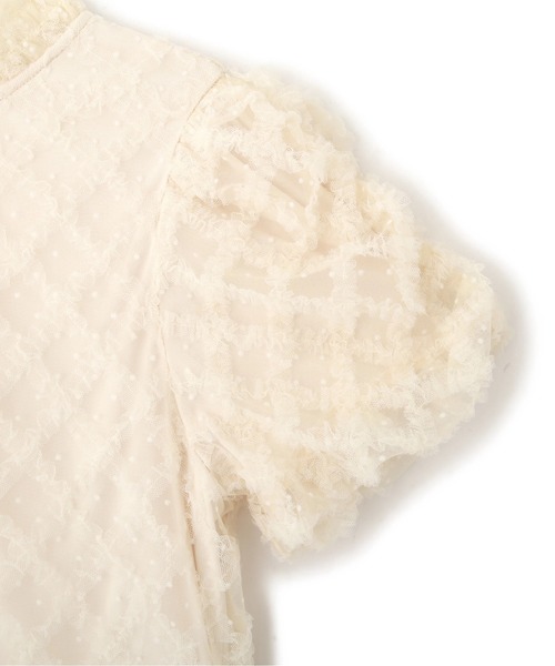 JILL by JILL STUART（ジルバイジルスチュアート）の「◇バルーン袖レースブラウス（シャツ/ブラウス・レディース・ブラック/ホワイト/ホワイト系その他・FREE）」の18枚目の写真