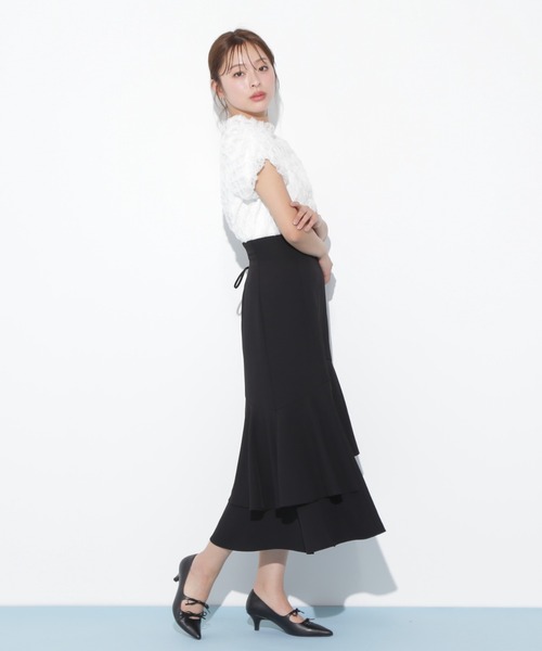 JILL by JILL STUART（ジルバイジルスチュアート）の「◇バルーン袖レースブラウス（シャツ/ブラウス・レディース・ブラック/ホワイト/ホワイト系その他・FREE）」の7枚目の写真