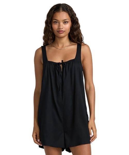 RVCA(ルーカ)の「RVCA レディース OLIVER ROMPER ワンピース 【2025年夏モデル】/ルーカロンパース(ワンピース・レディース・ブラック・SMALL/X-SMALL)」の9枚目の写真