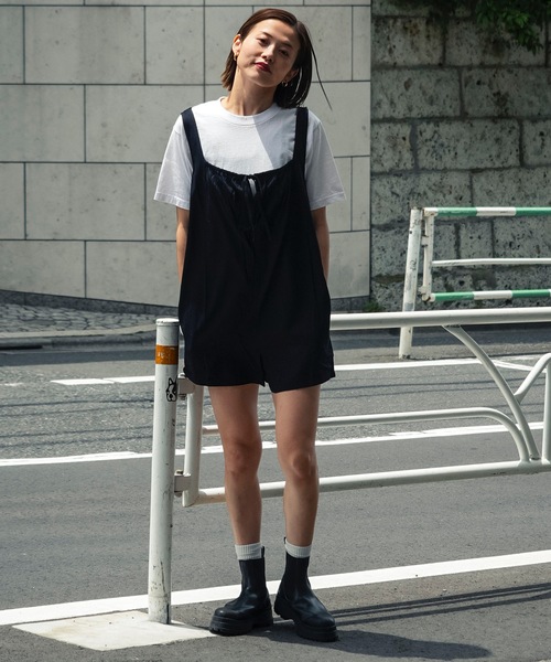 RVCA(ルーカ)の「RVCA レディース OLIVER ROMPER ワンピース 【2025年夏モデル】/ルーカロンパース(ワンピース・レディース・ブラック・SMALL/X-SMALL)」の8枚目の写真