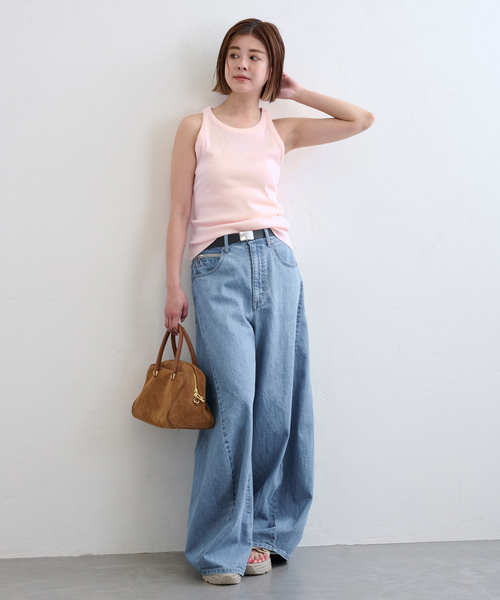 U by SPICK&SPAN（ユーバイスピックアンドスパン）の「《追加4》AULENTTI /オウレンティ SUEDE BOSTON BAG4（ボストンバッグ・レディース・キャメル・FREE）」の14枚目の写真