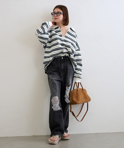 U by SPICK&SPAN（ユーバイスピックアンドスパン）の「《追加4》AULENTTI /オウレンティ SUEDE BOSTON BAG4（ボストンバッグ・レディース・キャメル・FREE）」の21枚目の写真