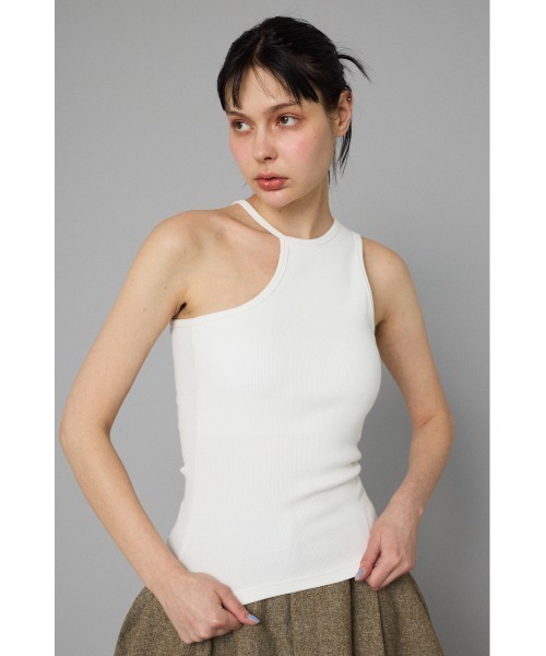 【30％OFFセール】16WCT252019,アシンメトリータンクトップ ,styling/,スタイリング,インスタ,25SS アシンメトリータンクトップ(タンクトップ/キャミソール
