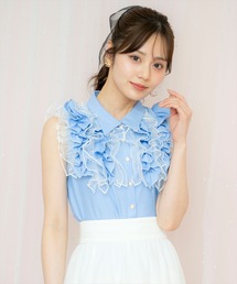 WILLSELECTION | チュールフリルブラウス(シャツ/ブラウス)