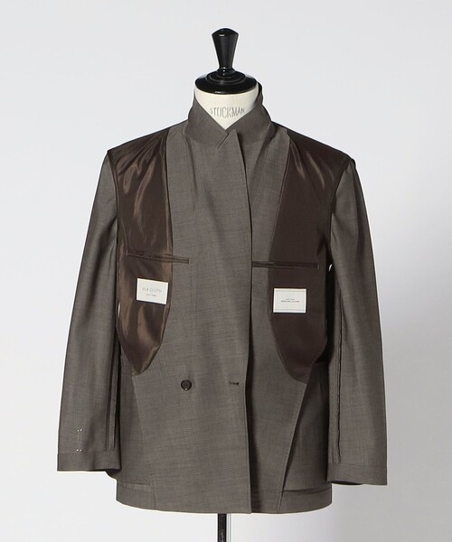 green label relaxing ダブルブレスト ジャケット UNITED ARROWS green label relaxing｜TWトロピカル ダブル
