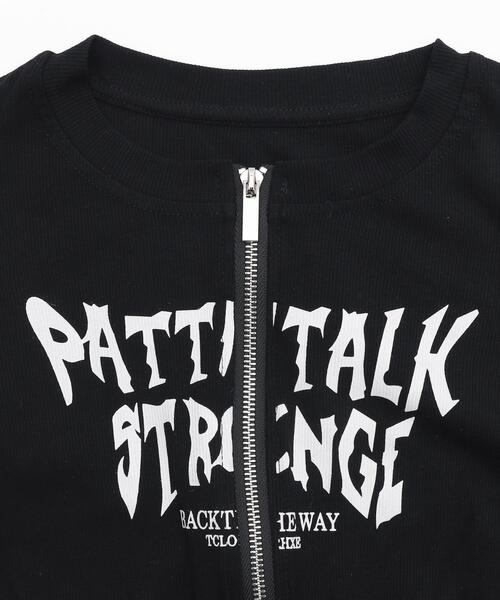 dispark（ディスパーク）の「DISPARK/グラフィックロゴWジップSSトップス（Tシャツ/カットソー・レディース・ブラック/レッド・FREE）」の19枚目の写真