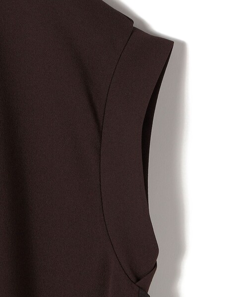 SHIPS for women / シップスウィメン quaranciel:〈手洗い可能〉カット ジョーゼット ドロスト ジップ ベスト quaranciel:〈手洗い可能〉コンパクト ワイド テーラード ニット