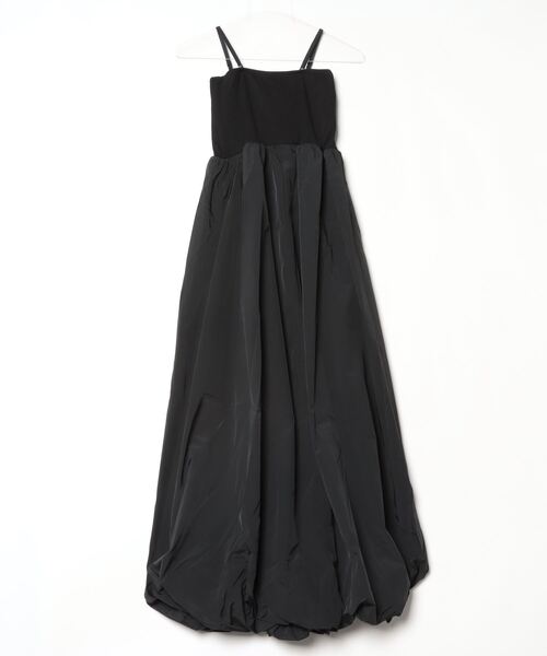 Per sist ence(パーシエンス)の「バルーンキャミワンピース/カップ付き(ワンピース・レディース・ブラック・ONE SIZE)」の2枚目の写真