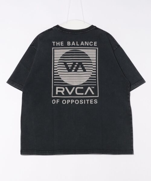 RVCA(ルーカ)の「RVCA/ルーカ 半袖Tシャツ バックプリント BF04A-214(Tシャツ/カットソー・メンズ・ホワイト/スミクロ/ブラック・L/M/S)」の4枚目の写真