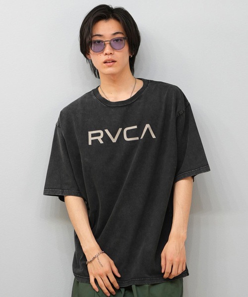 RVCA(ルーカ)の「RVCA/ルーカ 半袖Tシャツ バックプリント BF04A-214(Tシャツ/カットソー・メンズ・ホワイト/スミクロ/ブラック・L/M/S)」の13枚目の写真