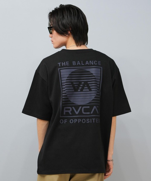 RVCA(ルーカ)の「RVCA/ルーカ 半袖Tシャツ バックプリント BF04A-214(Tシャツ/カットソー・メンズ・ホワイト/スミクロ/ブラック・L/M/S)」の18枚目の写真