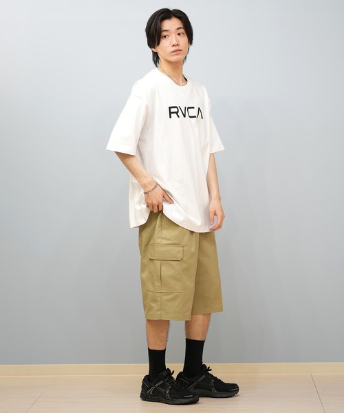 RVCA(ルーカ)の「RVCA/ルーカ 半袖Tシャツ バックプリント BF04A-214(Tシャツ/カットソー・メンズ・ホワイト/スミクロ/ブラック・L/M/S)」の21枚目の写真