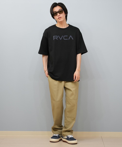 RVCA(ルーカ)の「RVCA/ルーカ 半袖Tシャツ バックプリント BF04A-214(Tシャツ/カットソー・メンズ・ホワイト/スミクロ/ブラック・L/M/S)」の17枚目の写真