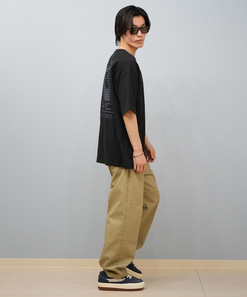 RVCA(ルーカ)の「RVCA/ルーカ 半袖Tシャツ バックプリント BF04A-214(Tシャツ/カットソー・メンズ・ホワイト/スミクロ/ブラック・L/M/S)」の14枚目の写真