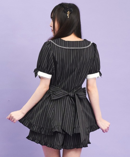 Secret honey セットアップ リボン付き シークレットハニー Secret Honey アクセサリーリボンレース