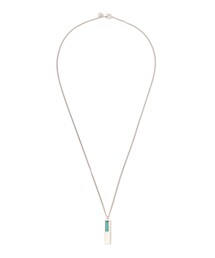 TOM WOOD Cube Pendant マラカイト ネックレス