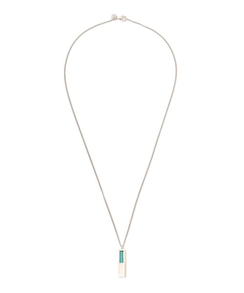 セール】TOM WOOD Cube Pendant マラカイト ネックレス（ネックレス