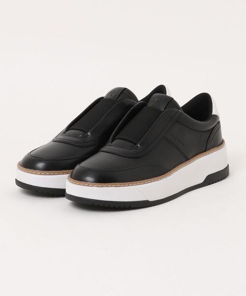 COLE HAAN(コールハーン)の「グランドプロ マックスフィールド スリッポン スニーカー womens(スニーカー・レディース・ブラック・6/6.5/7.5/7/5.5/8.5/8/5/9)」の3枚目の写真