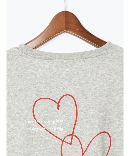 セール】【接触冷感】ハートモチーフロゴTシャツ（Tシャツ