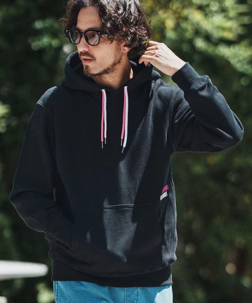 felkod(フィルコッド)の「mpa3836- Double Embroidery Arrangement Parka パーカー(パーカー・メンズ・ブラック/ホワイト/ネイビー・S/M/L/XL)」の16枚目の写真