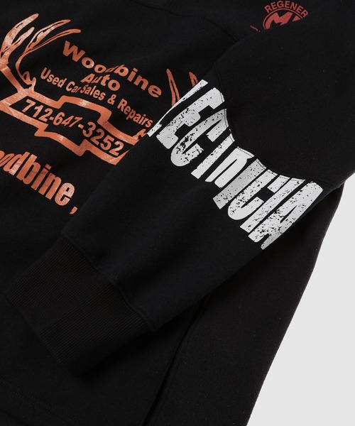 REGENERATED GRAPHIC SWEATSHIRTS HOODIE（スウェット）｜MARINE