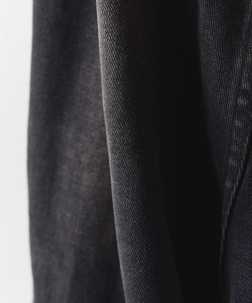 Chick（チック）の「Vintage Like Denim Cargo Pants / ヴィンテージ風デニムカーゴパンツ（デニムパンツ・レディース・ブラック/ブルー・L/M）」の18枚目の写真