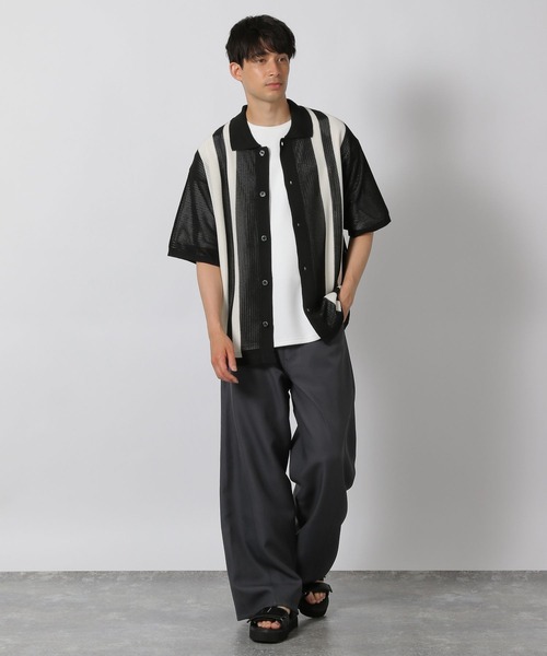 LAKOLE（ラコレ）の「ツイストトラウザー / 497583（その他パンツ・メンズ・チャコールグレー/ブラック/ブラウン・LARGE/MEDIUM）」の5枚目の写真