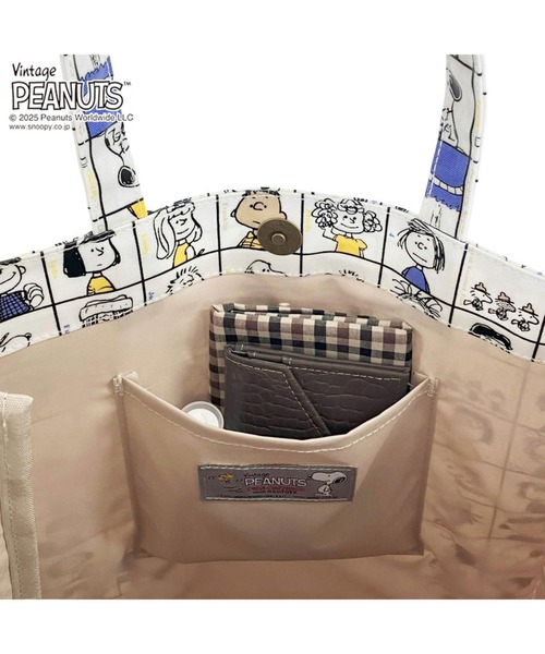 Vintage PEANUTS（ビンテージピーナッツ）の「ルートート / IP.A4.ラミ.ピーナッツ-0L（トートバッグ・レディース・その他1/その他2/その他3・FREE）」の11枚目の写真