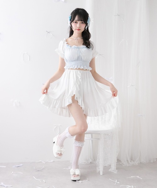 6wayフリルリボン水着（水着）｜DearMyLove（ディアマイラブ）の