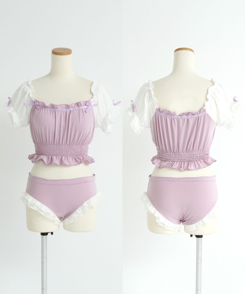 6wayフリルリボン水着（水着）｜DearMyLove（ディアマイラブ）の