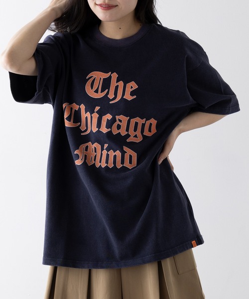 tシャツ 「UNIVERSAL OVERALL」LOGOPTT CHEMCIALWASH U2523210 レディース セール】【UNIVERSAL OVERALL】LOGOPTT CHEMCIALWASH U2523210