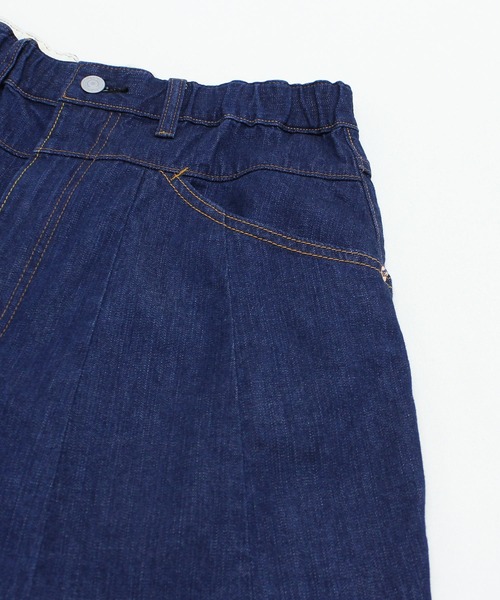 hughug URCH　RNAデニムパンツ RNA-N URCH ベルト付きデニムスカパン hughug
