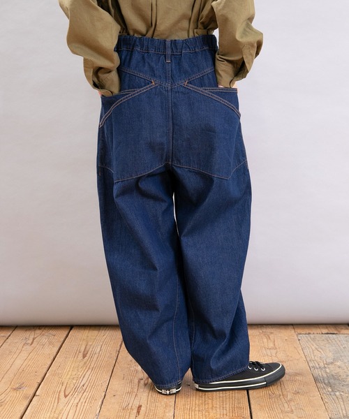R4339 コックさんのデザインポケパンツ（デニムパンツ）｜URCH