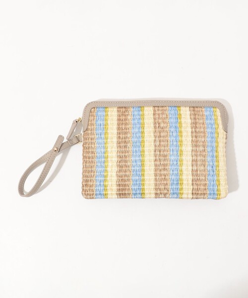 TOMORROWLAND （トゥモローランド）の「Atelier TOMORROWLAND SHELL バッグ（かごバッグ・レディース・ブルー系その他・FREE）」の9枚目の写真