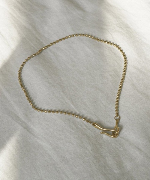 GOLDY(ゴールディ)の「【GOLDY】アレルギー対応 ステンレスボールチェーンネックレス 3250251(ネックレス・レディース・ゴールド/シルバー・FREE)」の10枚目の写真