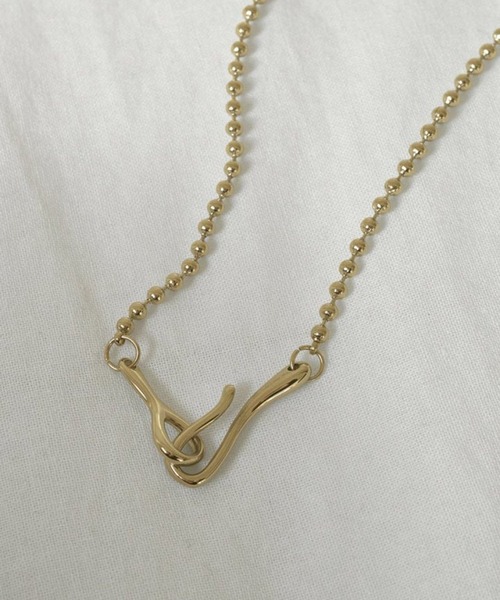 GOLDY(ゴールディ)の「【GOLDY】アレルギー対応 ステンレスボールチェーンネックレス 3250251(ネックレス・レディース・ゴールド/シルバー・FREE)」の12枚目の写真