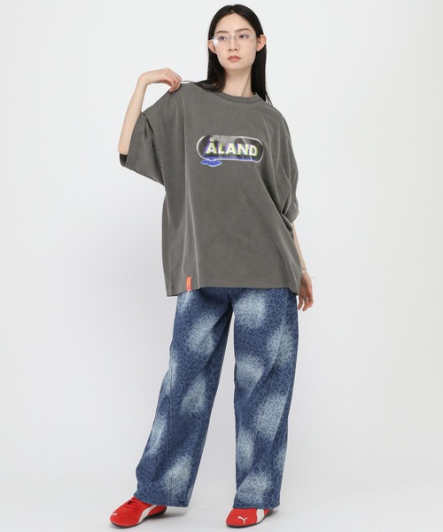 セール】3.3 Field Trip／レオパードパンツ（デニムパンツ）｜3.3