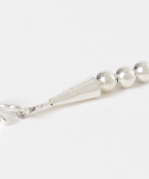 ERICKA NICOLAS BEGAY（エリッカ ニコラス ビゲイ）の「ERICKA NICOLAS BEGAY　Plain Design Necklace 5mm（ネックレス・レディース・シルバー・45）」の6枚目の写真