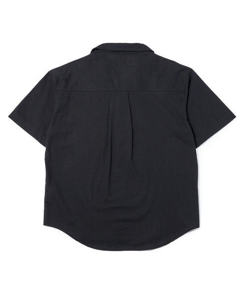 Noen(ノエン)の「リネンライクオープンカラーシャツ(シャツ/ブラウス・メンズ・ホワイト/ブラック・MEDIUM/LARGE)」の12枚目の写真