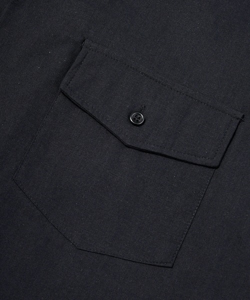 Noen(ノエン)の「リネンライクオープンカラーシャツ(シャツ/ブラウス・メンズ・ホワイト/ブラック・MEDIUM/LARGE)」の13枚目の写真