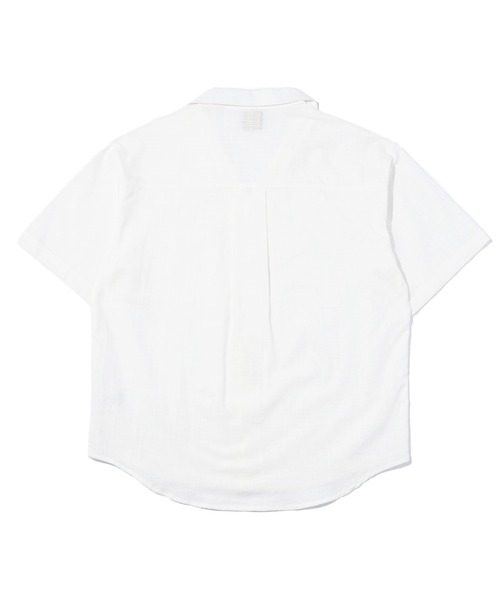 Noen(ノエン)の「リネンライクオープンカラーシャツ(シャツ/ブラウス・メンズ・ホワイト/ブラック・MEDIUM/LARGE)」の9枚目の写真