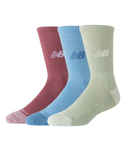 NEW BALANCE（ニューバランス）の「Active クッション クルー ソックス 3P（ソックス/靴下・メンズ・その他5/その他4・LARGE/MEDIUM/SMALL）」の2枚目の写真