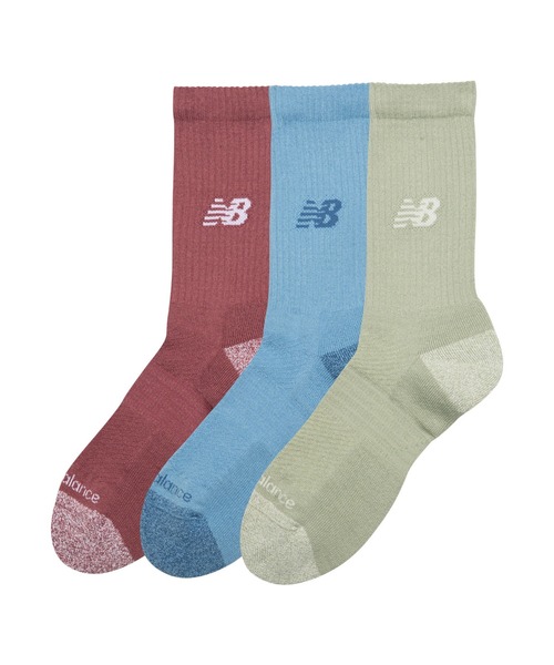 NEW BALANCE（ニューバランス）の「Active クッション クルー ソックス 3P（ソックス/靴下・メンズ・その他5/その他4・LARGE/MEDIUM/SMALL）」の3枚目の写真