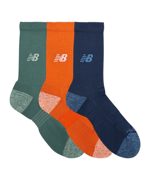 NEW BALANCE（ニューバランス）の「Active クッション クルー ソックス 3P（ソックス/靴下・メンズ・その他5/その他4・LARGE/MEDIUM/SMALL）」の7枚目の写真