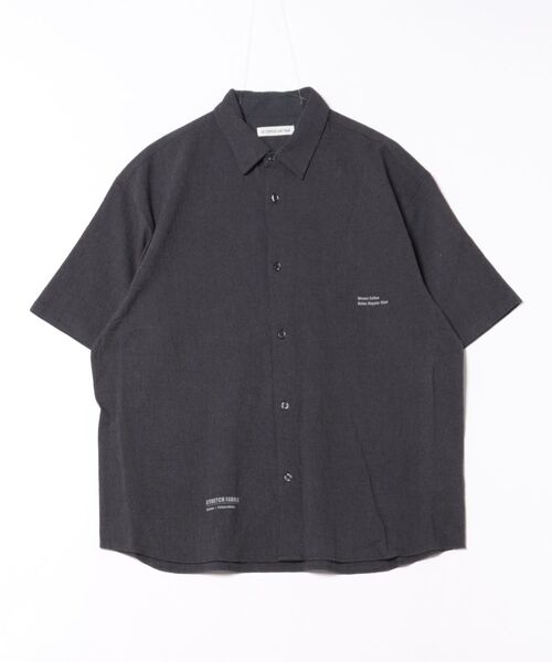 ADAM ET ROPE'(アダムエロペ)の「ウーブンコットンリラックスシャツ(シャツ/ブラウス・メンズ・オフホワイト/チャコールグレー・LL/M/L)」の13枚目の写真