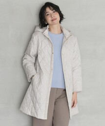 J.PRESS（ジェイプレス）の「【WEB限定カラーあり・2way】コンパクトタフタキルティング  フーデッド コート（その他アウター）」