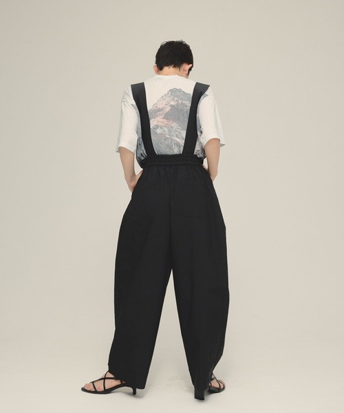 eL（エル）の「【eL】Big Balloon Belt Pants/575689（その他パンツ・レディース・ネイビー/ブラック・FREE）」の15枚目の写真